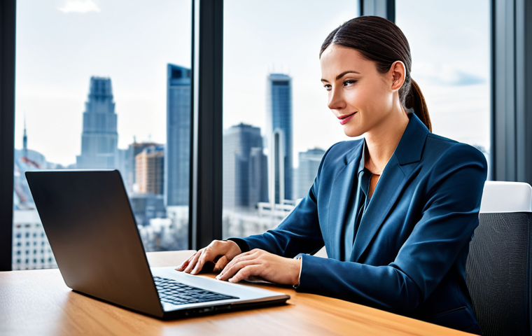 공인중개사 시험 난이도 변화 - Modern Real Estate Professional**
"A professional real estate agent, fully clothed in business atti...