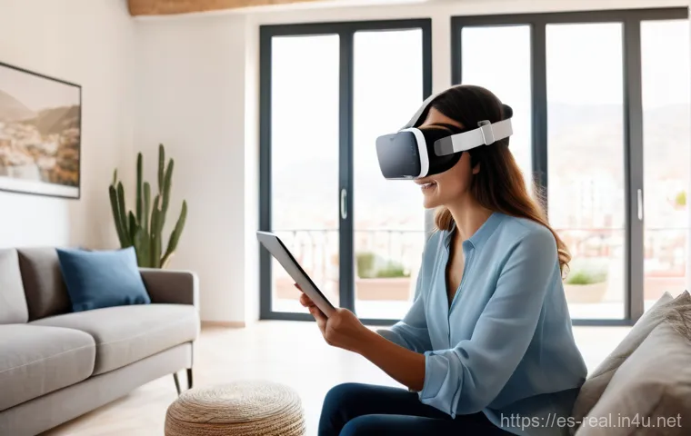 공인중개사 자격증과 지역 부동산 트렌드 - Virtual Home Experience in a Spanish Setting**
A dynamic, eye-level shot featuring a young, diverse...