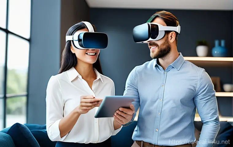 공인중개사와 부동산 고객 만족도를 높이는 방법 - **Prompt:** A warm, inviting indoor scene where a real estate agent (male or female, 30s-40s, dresse...