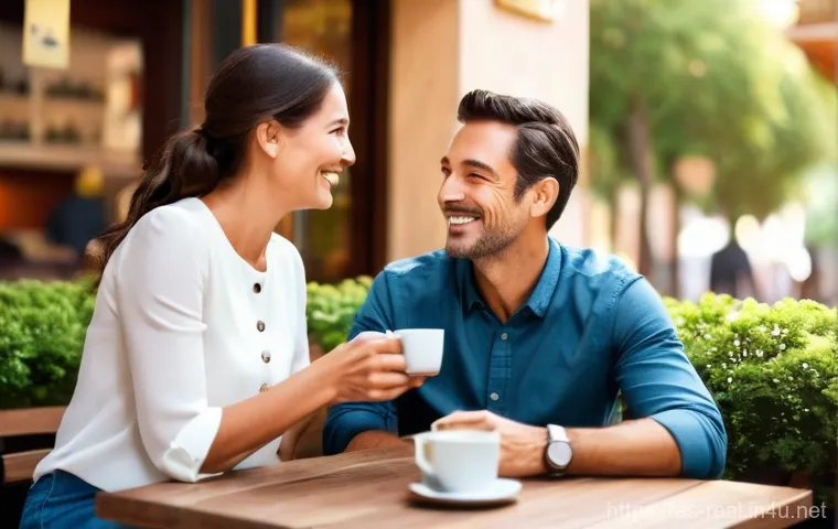 공인중개사와 부동산 고객 만족도를 높이는 방법 - **Prompt:** A modern, comfortable living room with large windows. A diverse client (could be a young...