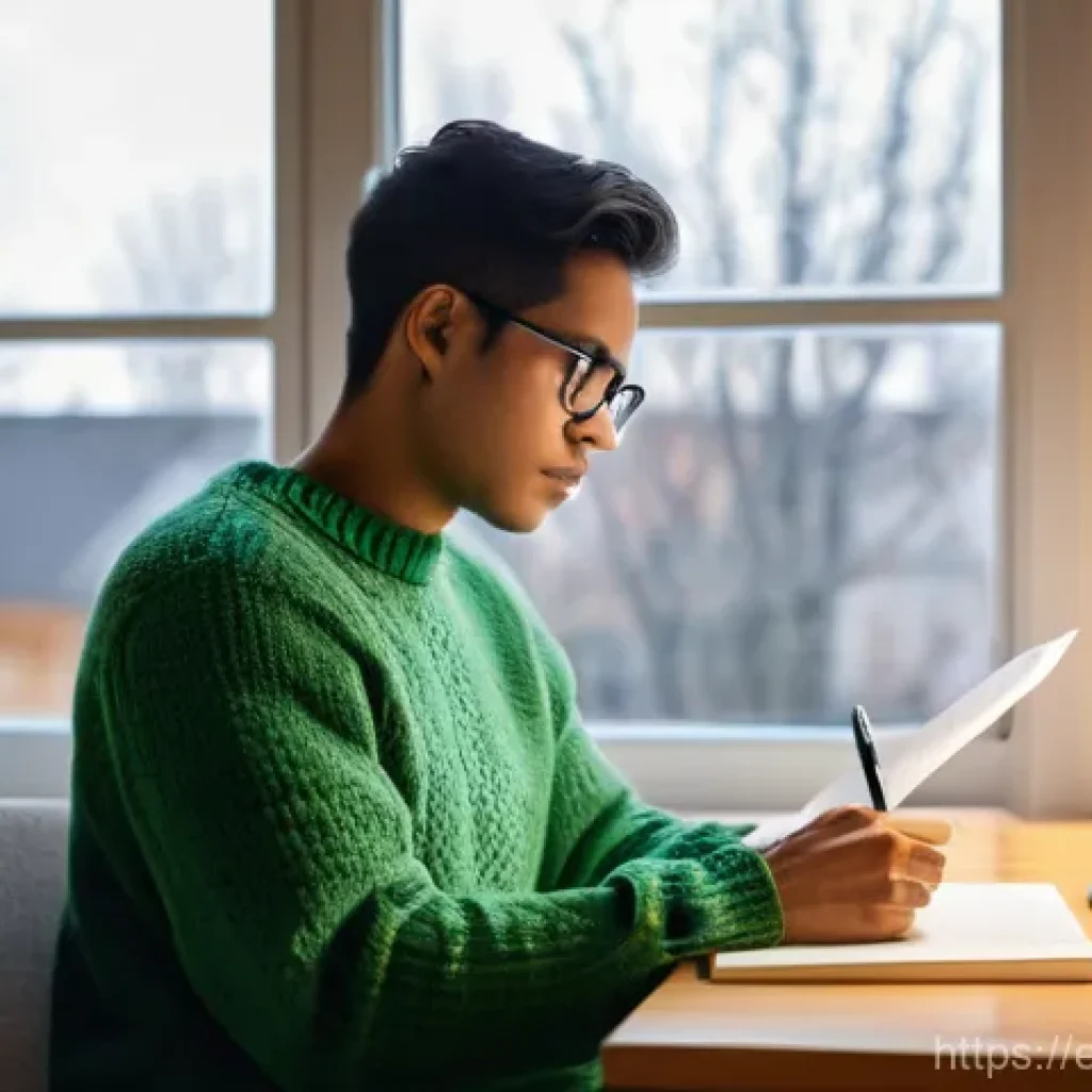 공인중개사 시험 대비 모의고사 시험지 공유 - **Prompt:** A young adult, of diverse ethnicity, is deeply focused on studying for a real estate age...