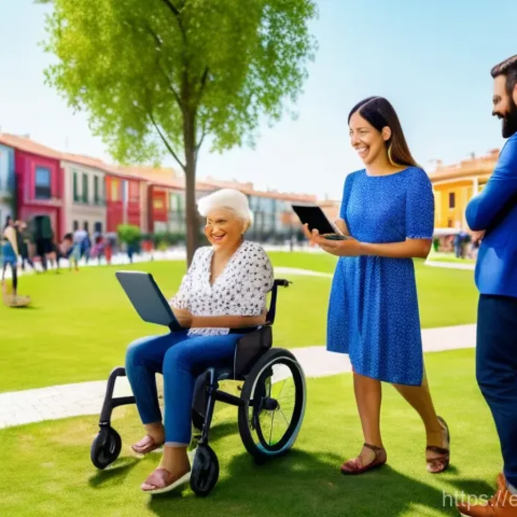 공인중개사와 부동산 관련 사회적 가치의 활용 사례 - **Prompt:** An optimistic and professionally dressed real estate agent, a woman in her 30s with a wa...