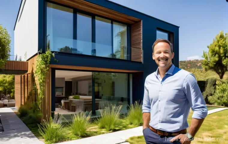 공인중개사와 부동산 관련 사회적 가치의 활용 사례 - **Prompt:** An optimistic and professionally dressed real estate agent, a woman in her 30s with a wa...